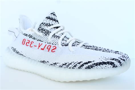 real zebra yeezys|yeezy zebra fit pic.